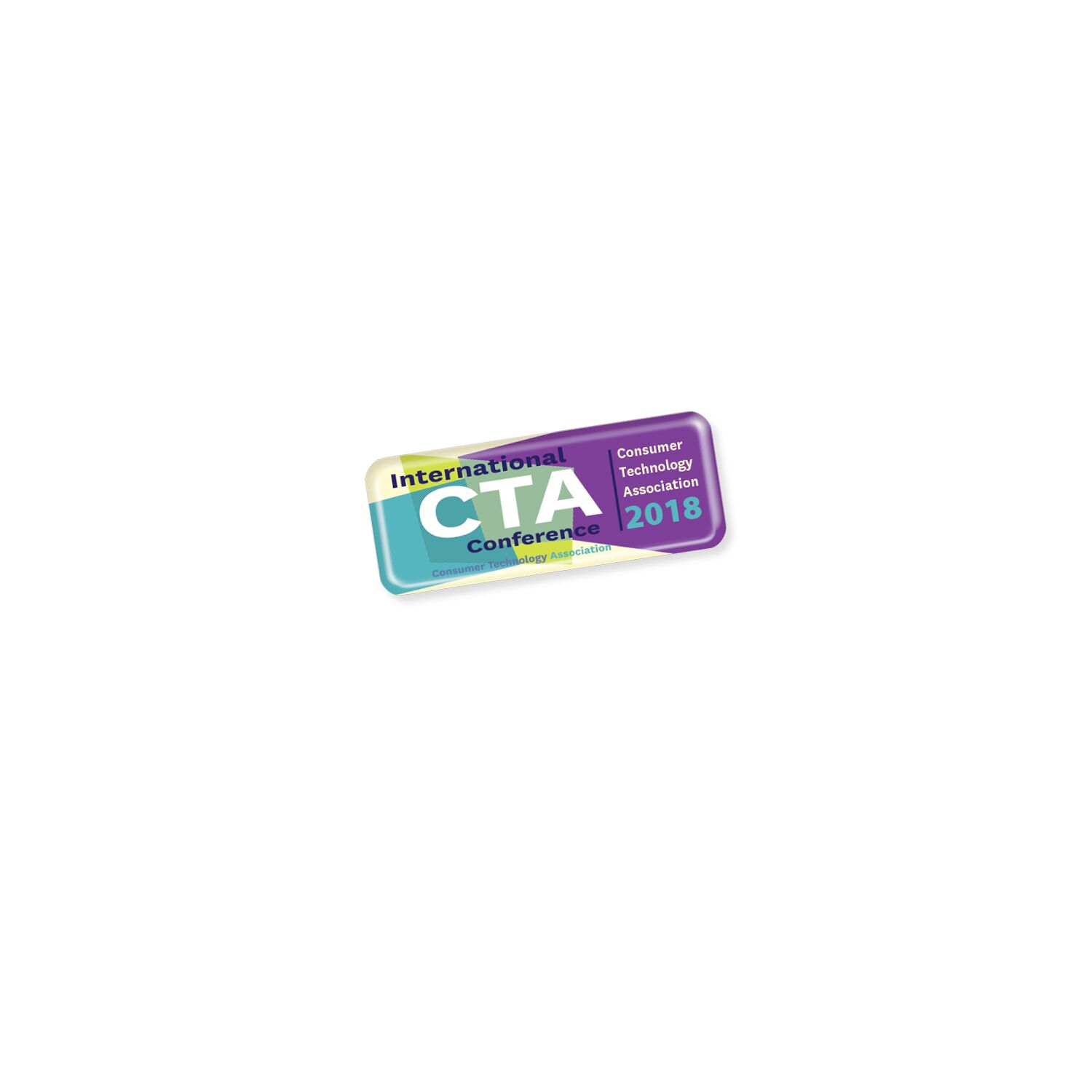Promotional Resin Coated Labels 30 x 12mm