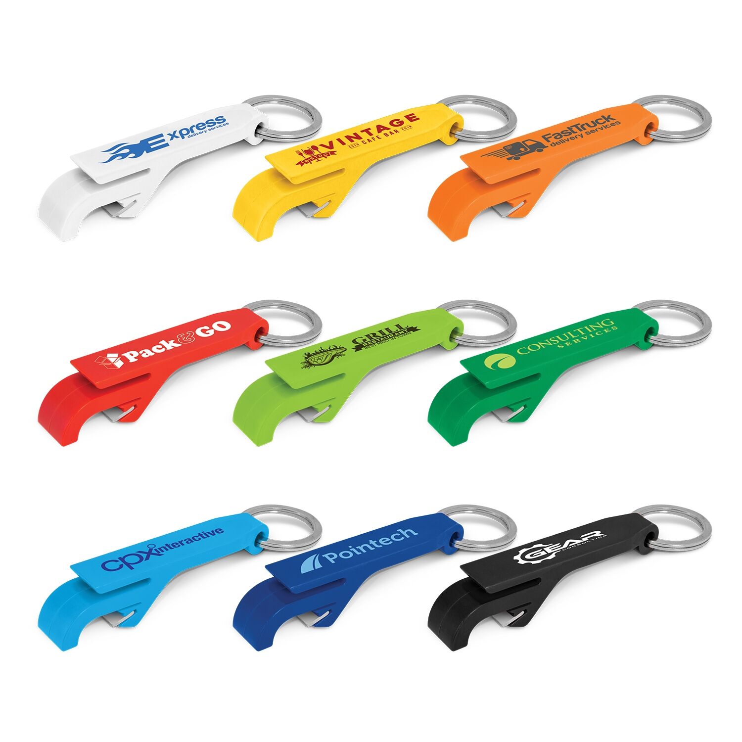 Promotional Snappy Bottle Opener Key Ring