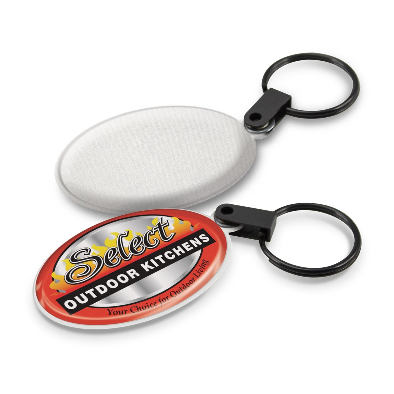 Promotional Star Flex Screen Cleaner Key Ring