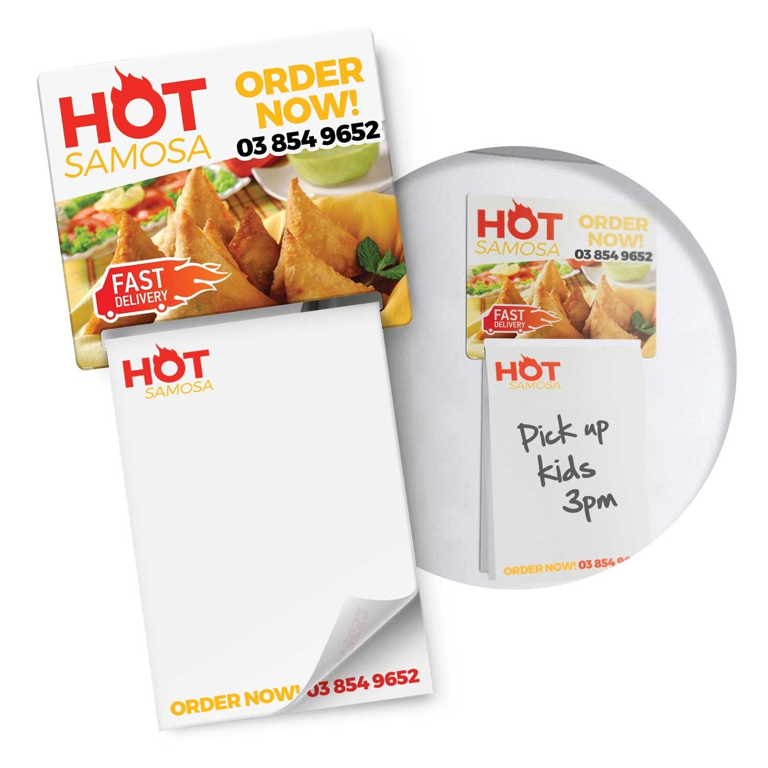 Promotional Magnetic Memo Pad A7 - Full Colour