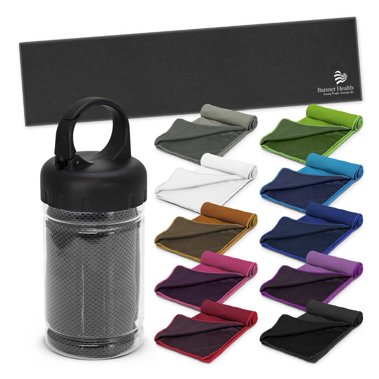 Promotional Yeti Premium Cooling Towel - Tube