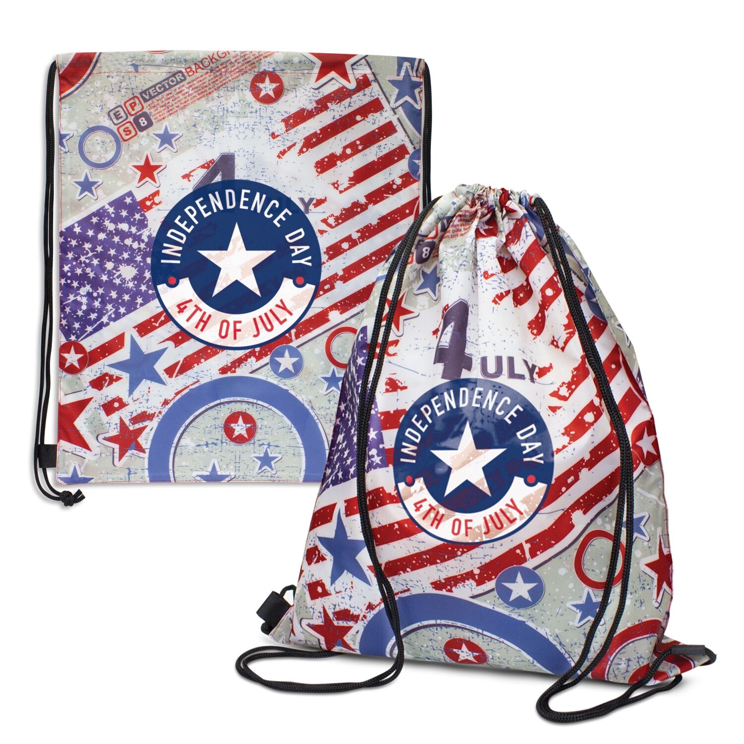 Promotional Tacoma Drawstring Backpack