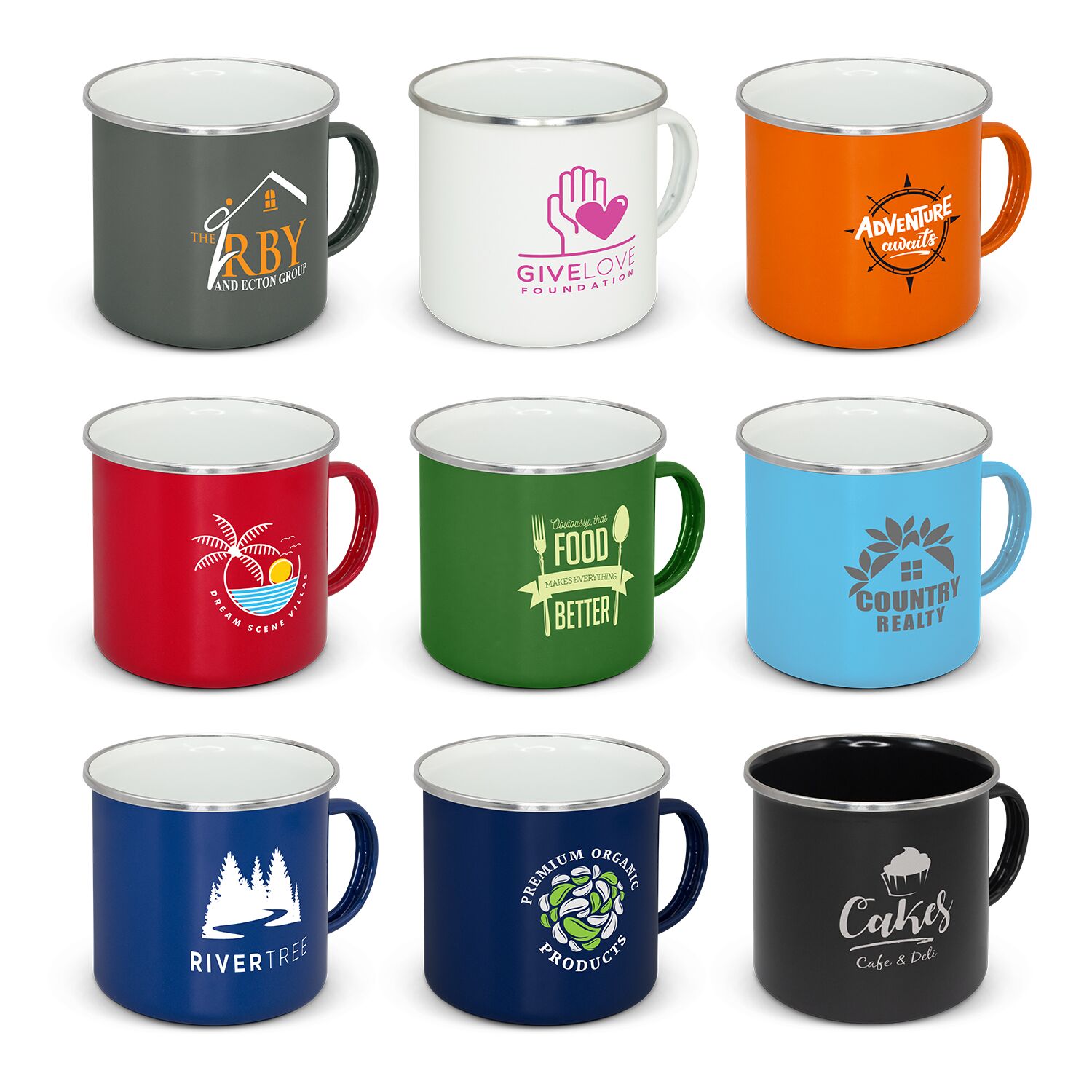 Promotional Bendigo Enamel Mug