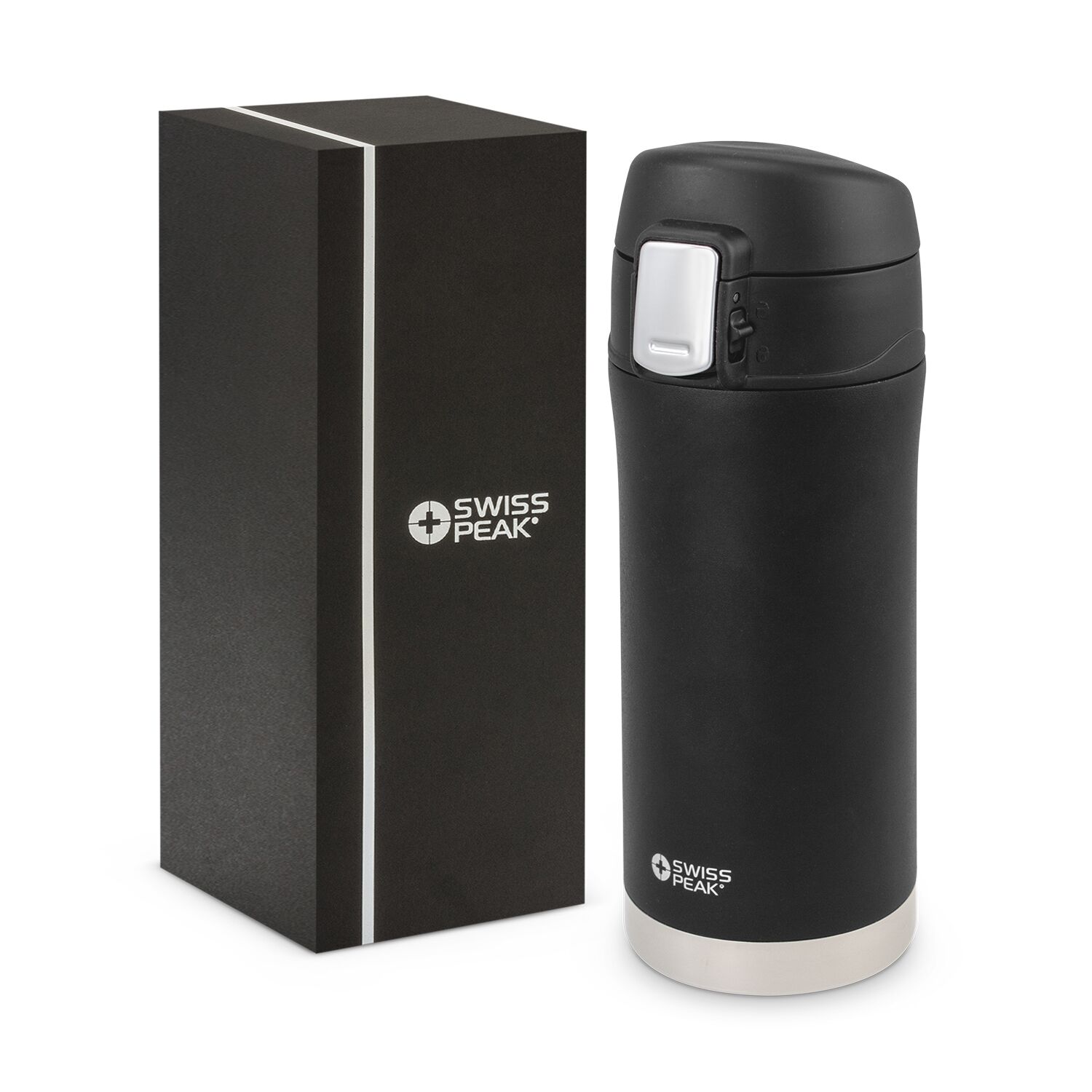 Promotional Swiss Peak Elite Copper Vacuum Mug