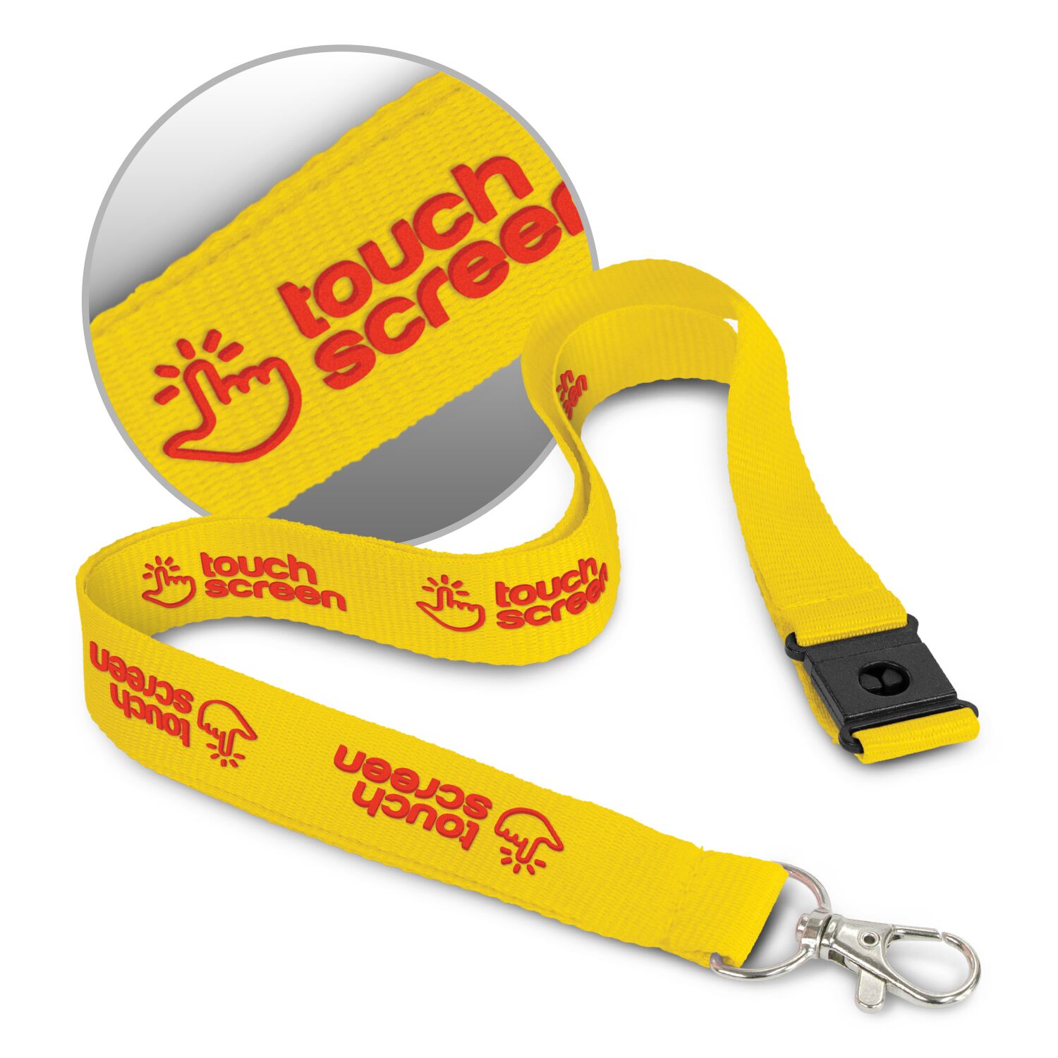 Promotional 3D Logo Lanyard