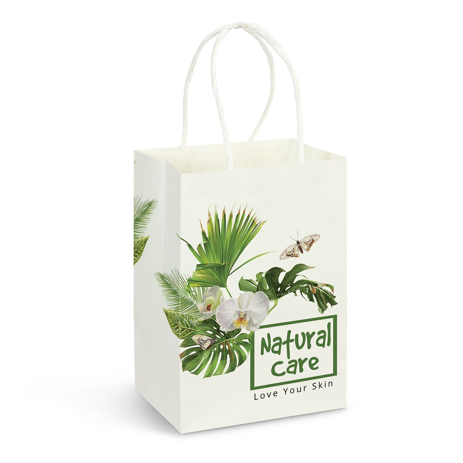 Promotional Small Paper Carry Bag - Full Colour