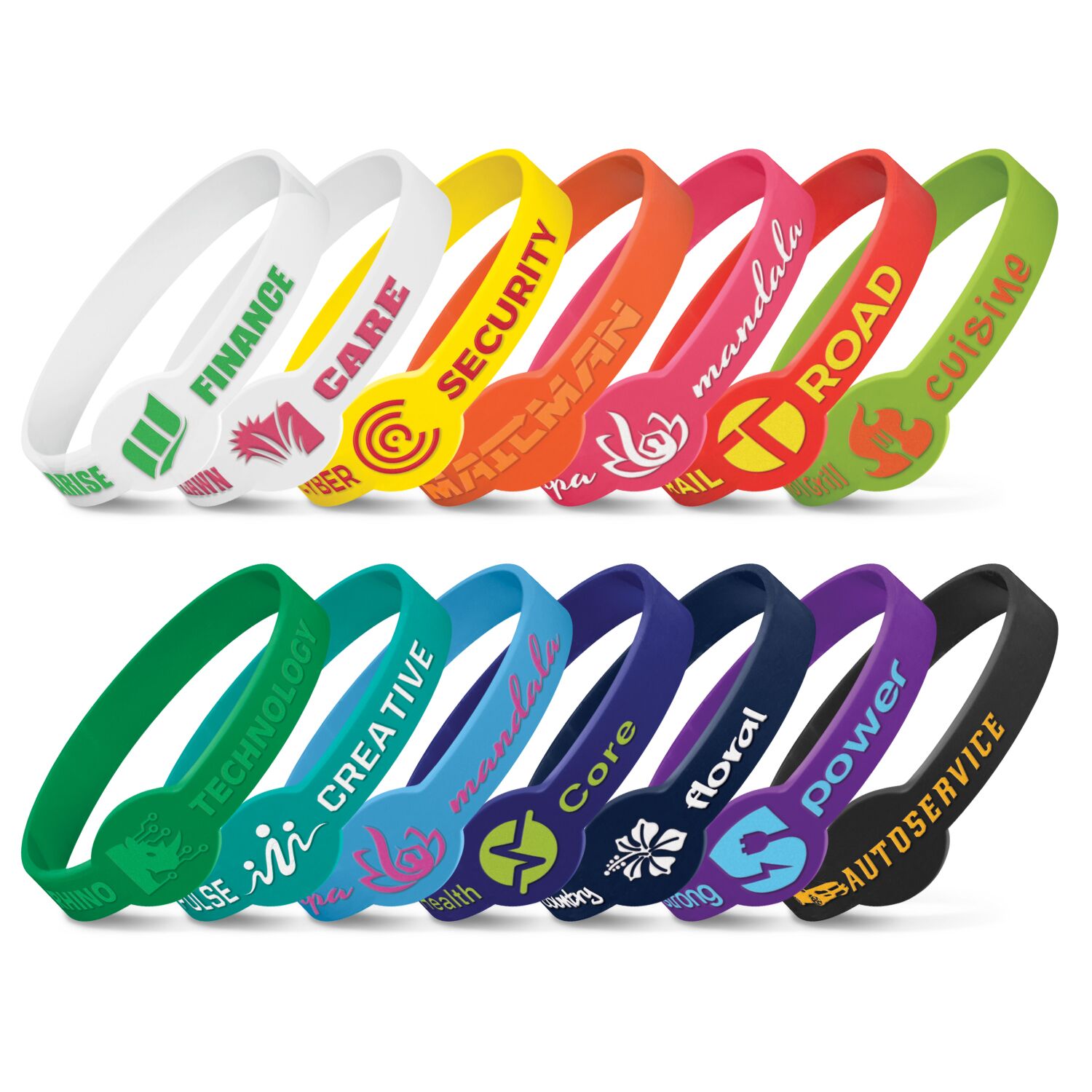 Promotional Xtra Silicone Wrist Band - Embossed