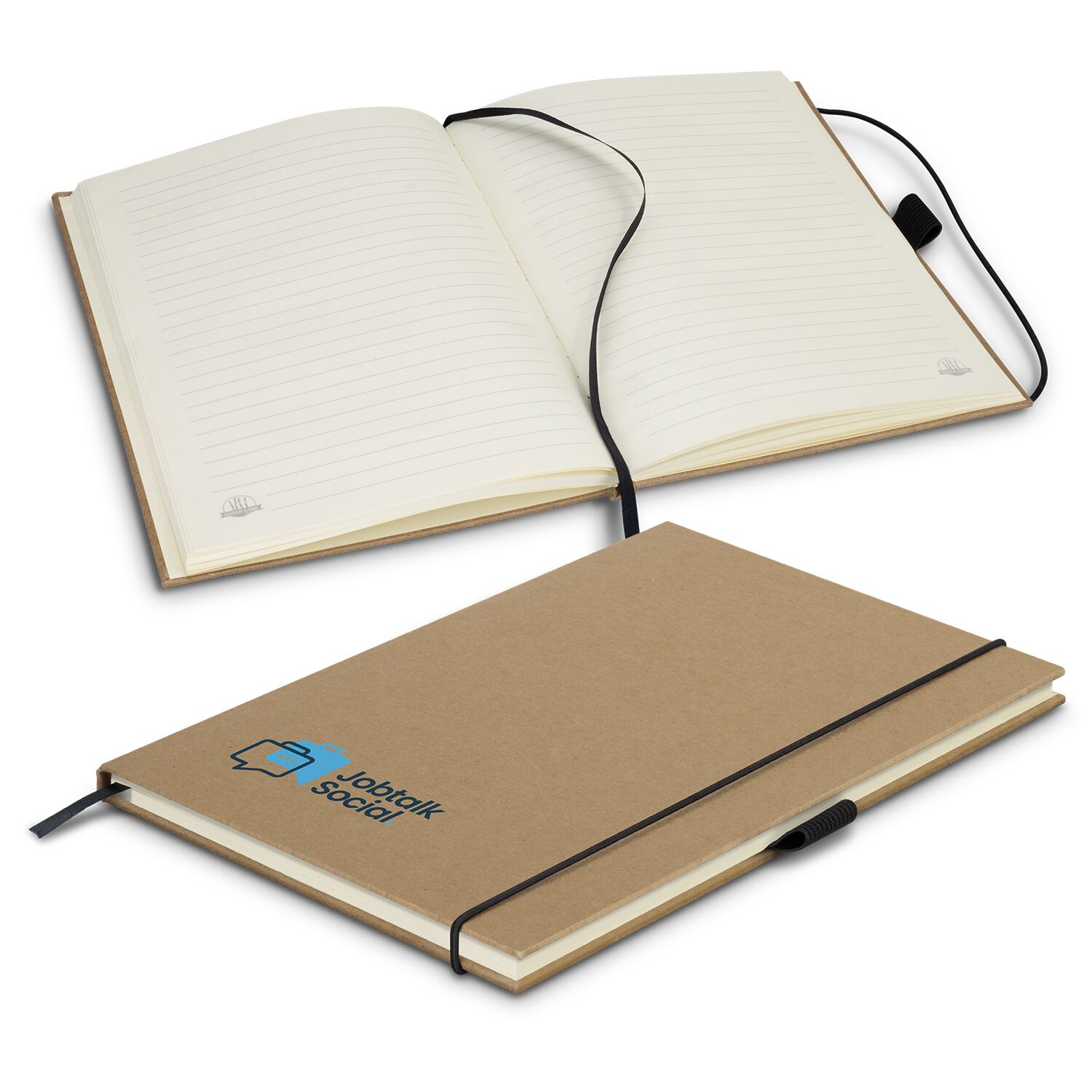 Promotional Sugarcane Paper Hard Cover Notebook