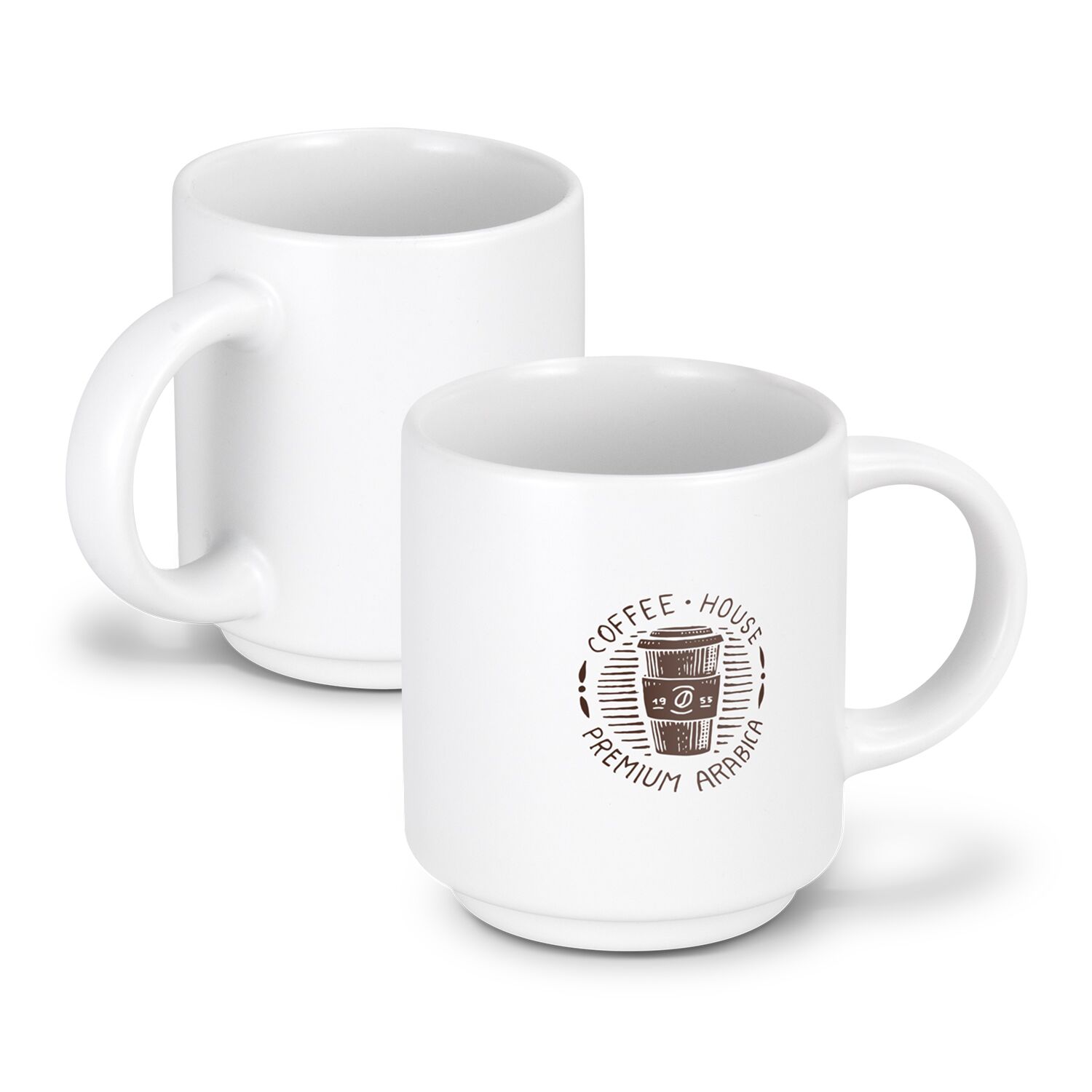 Promotional Espresso Stackable Coffee Mug