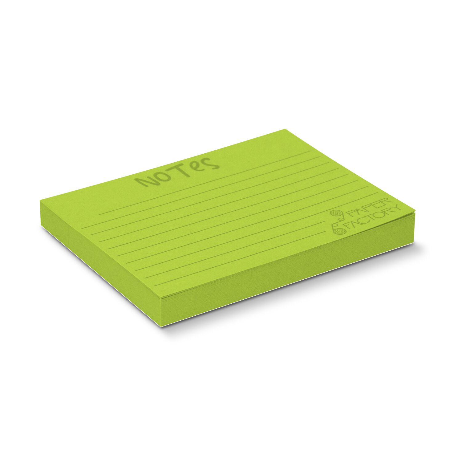 Promotional Coloured Sticky Pad 100 x 75mm - 100 Sheets