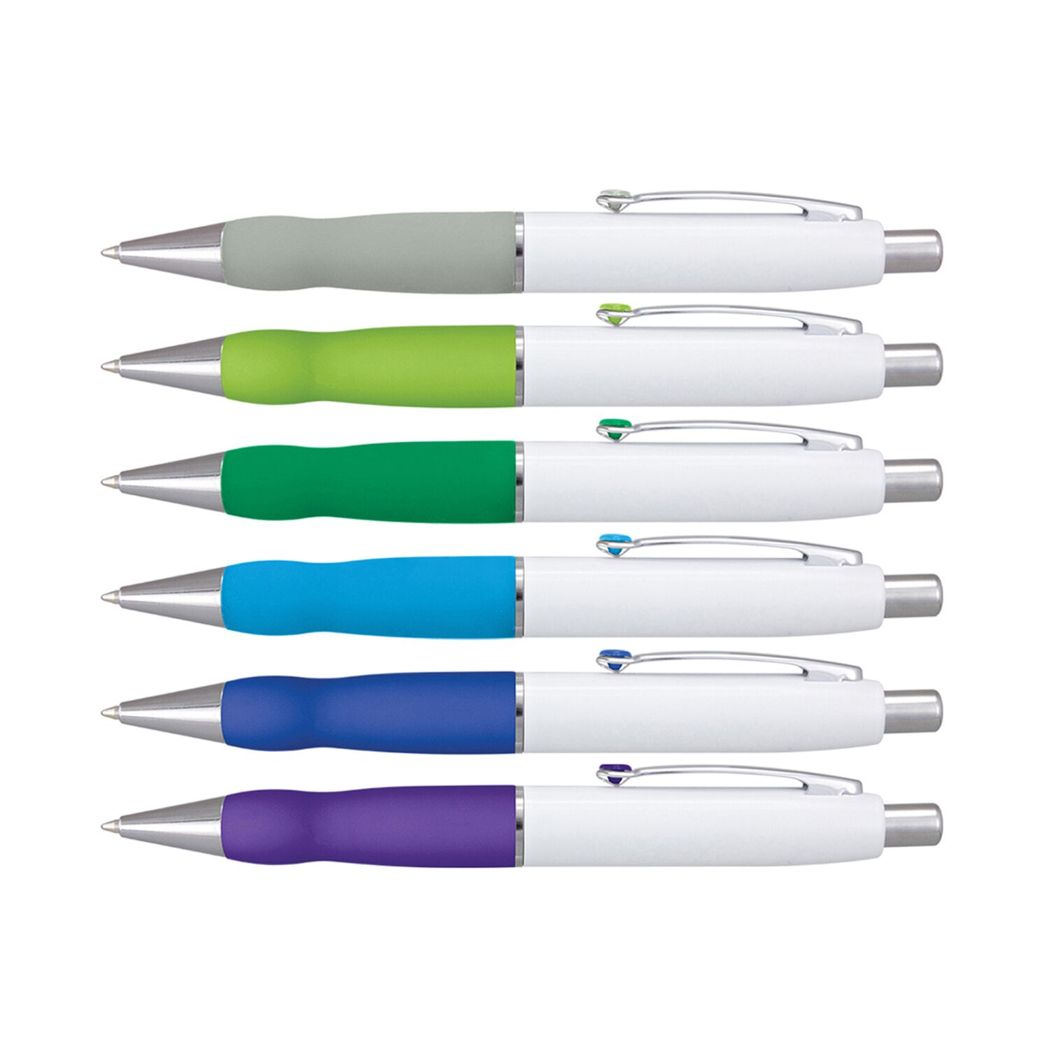 Promotional Turbo Pen - White Barrel