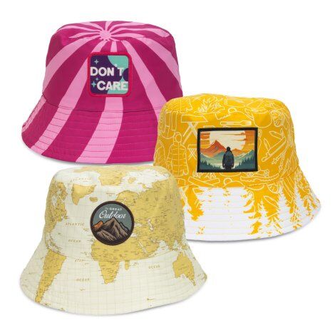 Promotional Sonny Custom Bucket Hat with Full Colour Patch