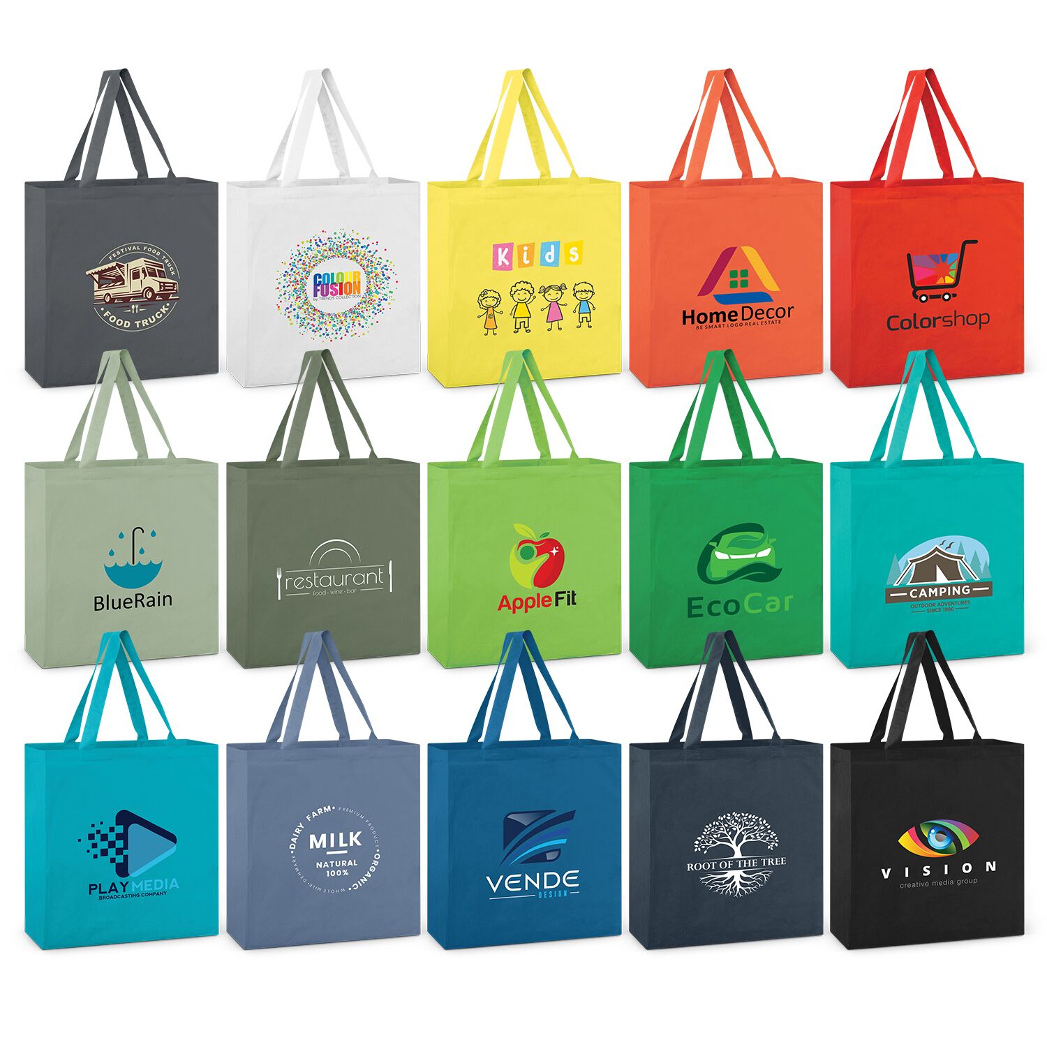 Promotional Carnaby Cotton Tote Bag - Colours