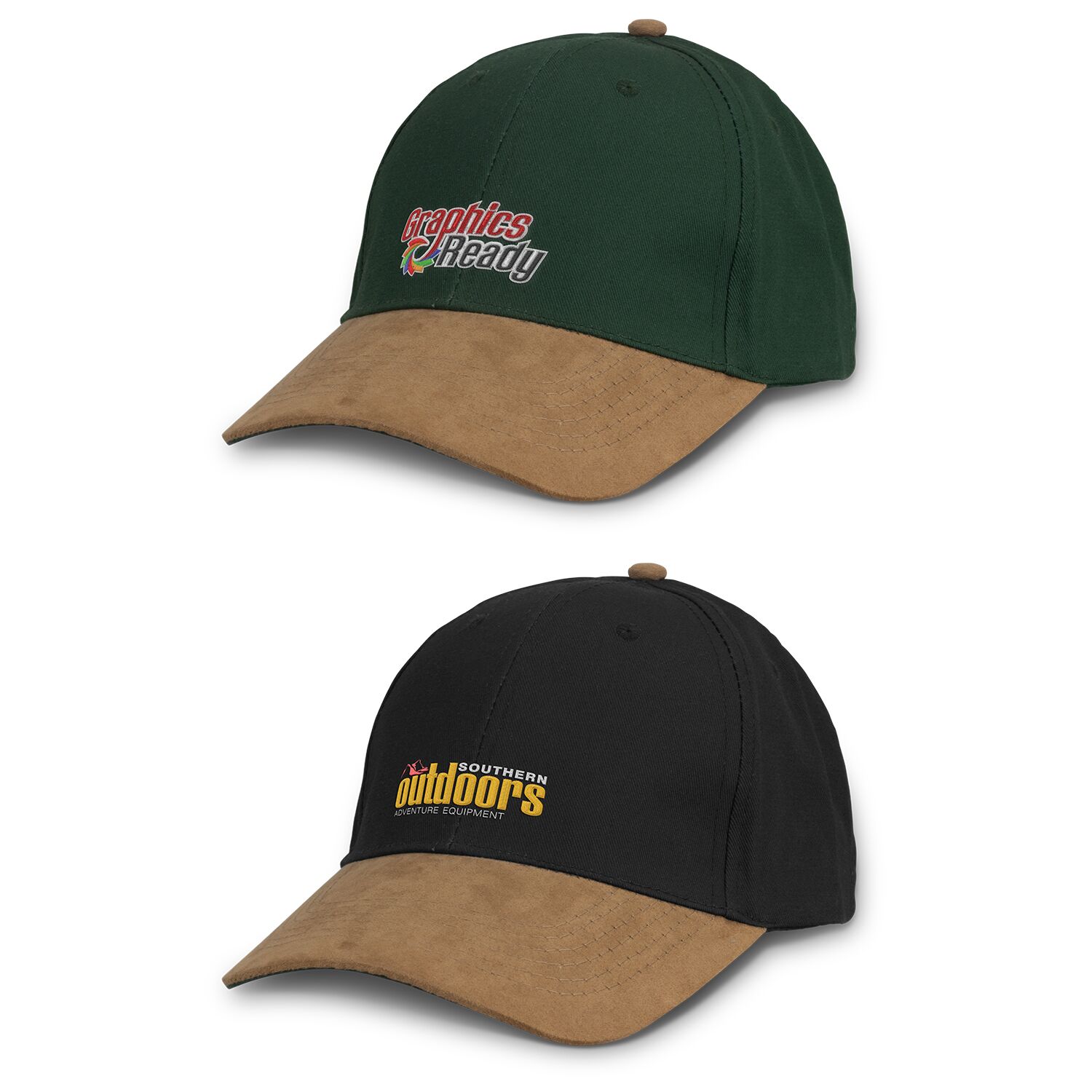 Promotional Outback Suede Peak Cap