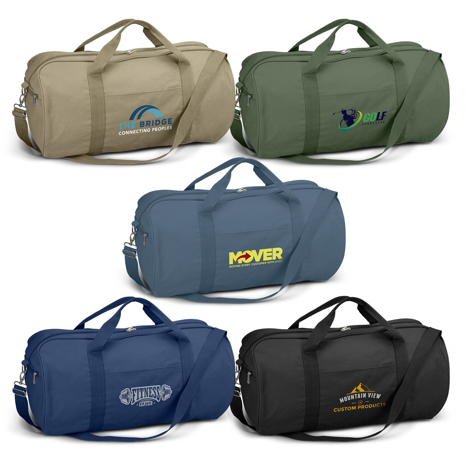 Promotional Canvas Duffle Bag