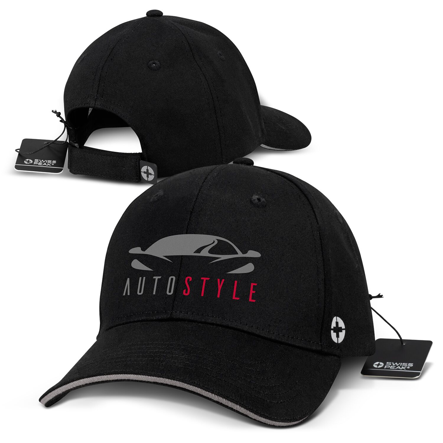 Promotional Swiss Peak 6 Panel Cap